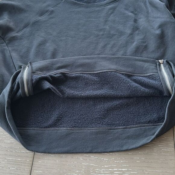 CALIA by Carrie Underwood Women’s Sz M Side Zippers Black Sweatshirt Active Top - Picture 8 of 12